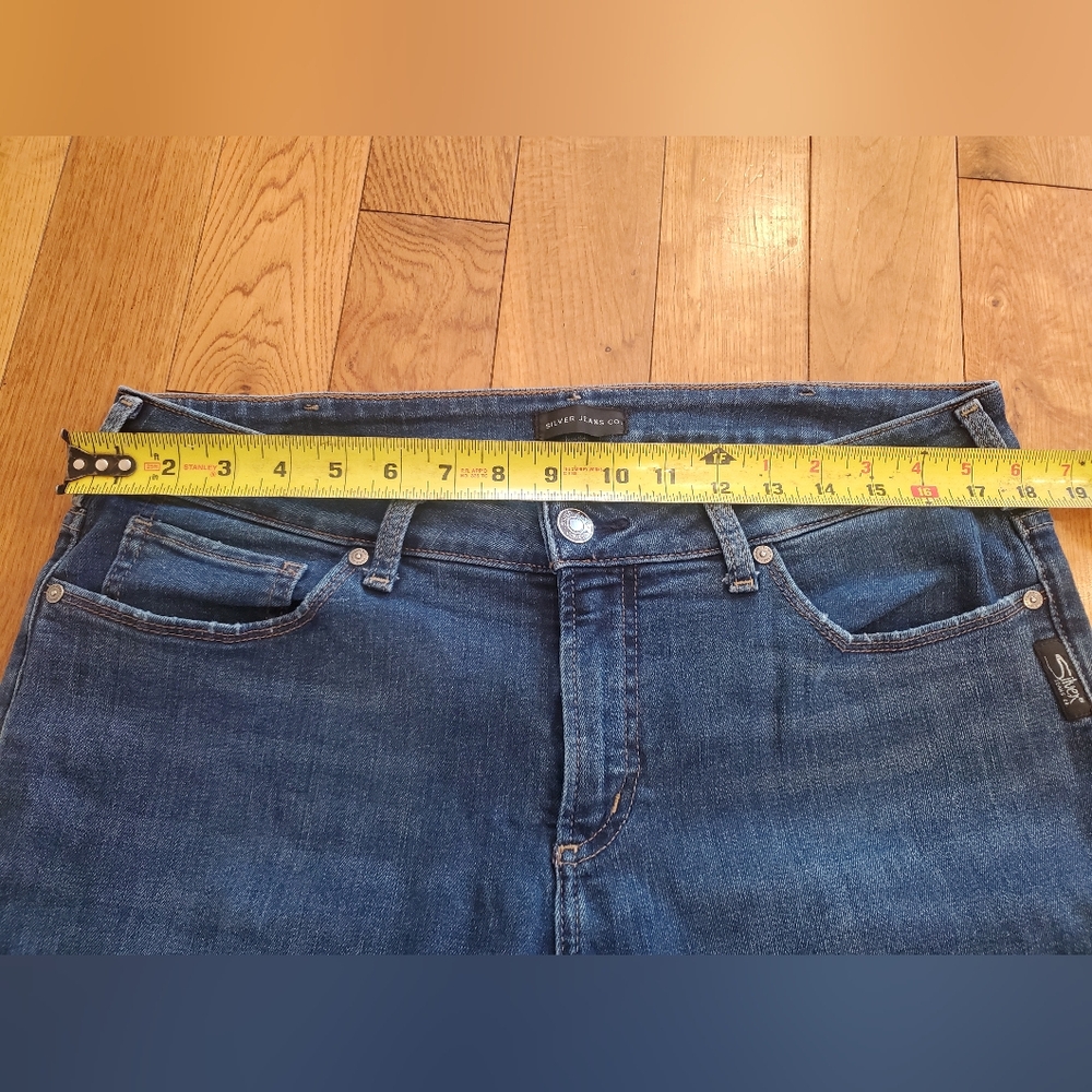 Silver Jeans Co Avery Skinny Crop Size 14x25"